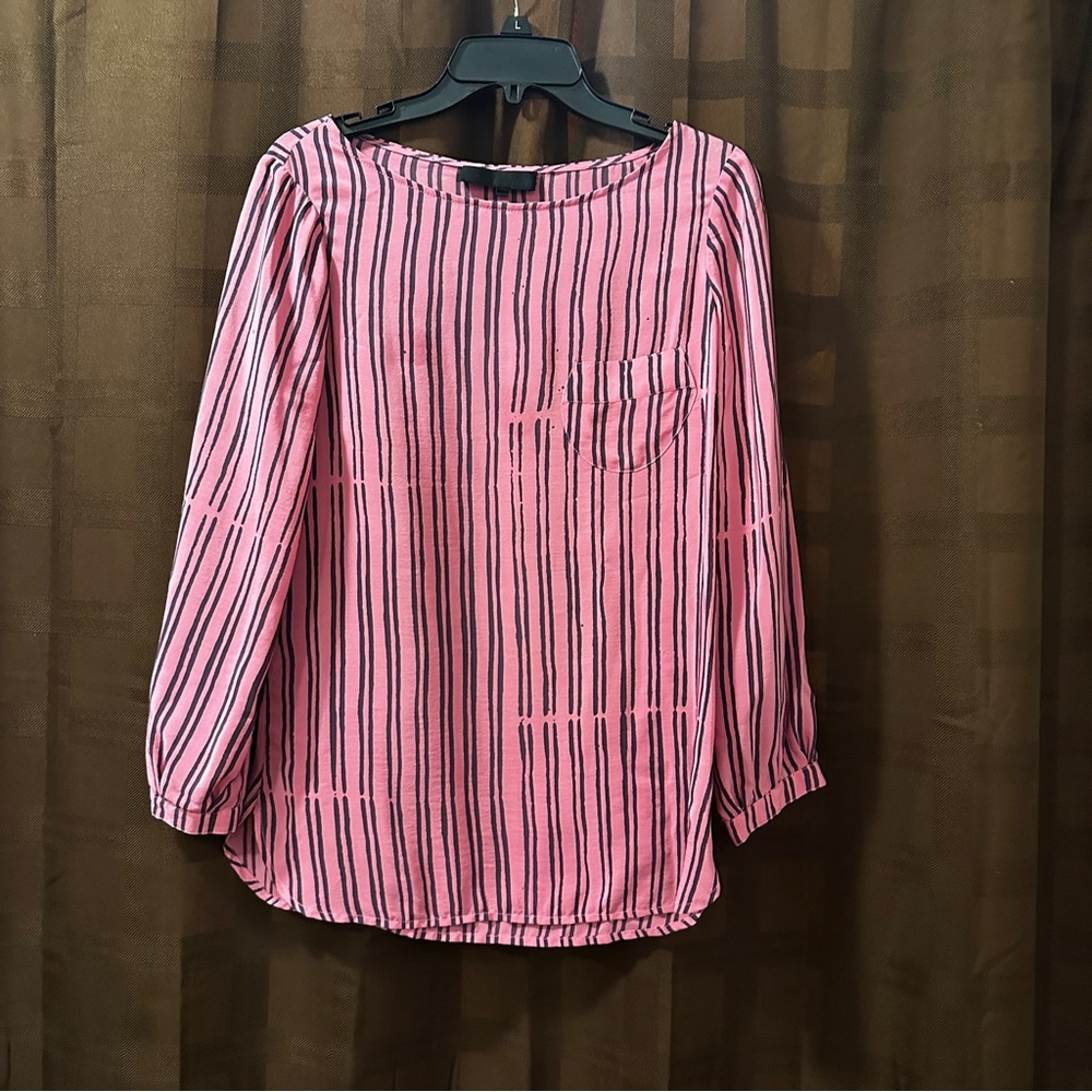 Kelly Wearstler 100% Silk Top Blouse Women's Size 4 Lightweight